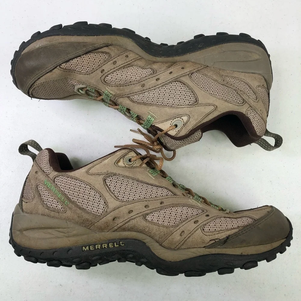 Merrell Pig Skin Continental Boulder Hiking Boot Shoes